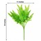 2 Green 19" Faux Boston Fern Artificial Leaves Greenery Stems Party Decorations
